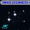 2MASS J21204573-0814459