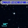 2MASS J21205740-0840481