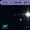 NVSS J220040-083139