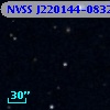 NVSS J220144-083218