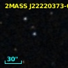 2MASS J22220373-0927121