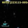 NVSS J223115-095425