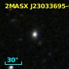 2MASX J23033695-0827311