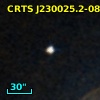 2MASS J23002530-0851182