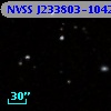 NVSS J233803-104220