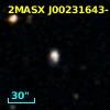 2MASX J00231643-1018500