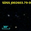 SDSS J002603.79-093021.0