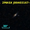 2MASX J00403167-0913195