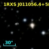 1RXS J011056.4+582217