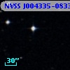 NVSS J004335-083304