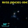 NVSS J004301-094721