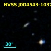 NVSS J004543-103748