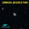 2MASX J01051704-1036116