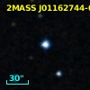2MASS J01162744-0903234