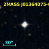 2MASS J01364075-0803424