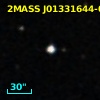 2MASS J01331644-0746221
