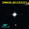 2MASS J01332221-0801331