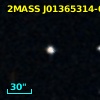 2MASS J01365314-0753252