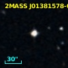 2MASS J01381578-0803033