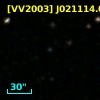 SDSS J021113.98-085255.4