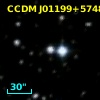 CCDM J01199+5748B
