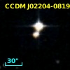 CCDM J02204-0819B