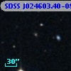 SDSS J024603.40-082605.7