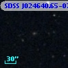 SDSS J024640.65-074533.8