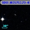 SDSS J025752.73-075457.0
