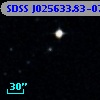 SDSS J025633.83-073635.8