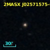 2MASX J02571575-0745103