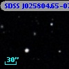 SDSS J025804.65-073917.1