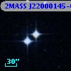 2MASS J22000145-0534291
