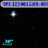 SPS J224015.89-055449.7