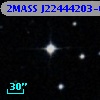 2MASS J22444203-0656105