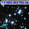 Cl* NGC  457    PES      10
