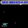 1RXS J003433.4-070520
