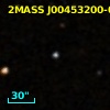 2MASS J00453200-0648531