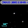 2MASS J00511048-0642267