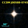 CCDM J00588-0745AB