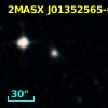 2MASX J01352565-0548367