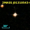 2MASS J01310543-0631473