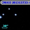 2MASS J01313733-0730526