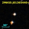 2MASS J01365440-0647040