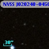 NVSS J020240-045039
