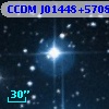 CCDM J01448+5708AB