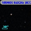 VIRMOS 0.6GHz J022543-043216