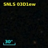 SNLS 03D1ew