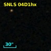 SNLS 04D1hx