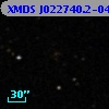 XMDS J022740.2-045129